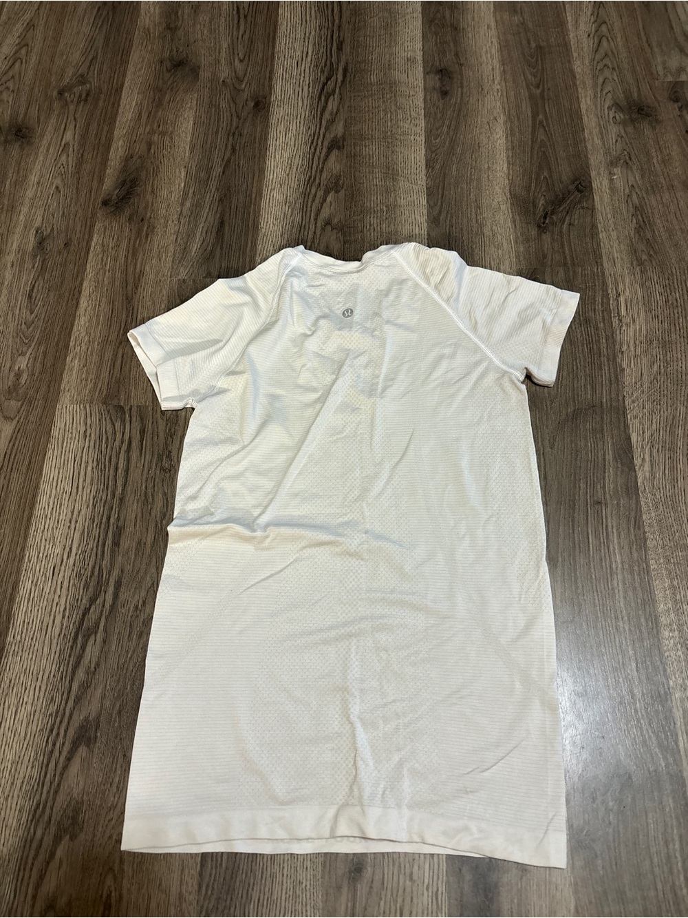 lululemon athletica White Short Sleeve Performance Tee